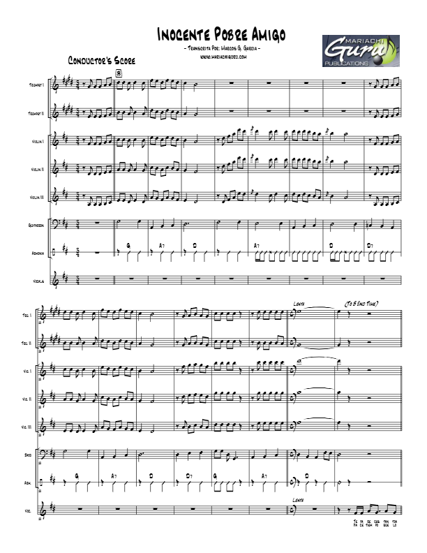 La imagen puede contener una previsualizacion de una partitura
